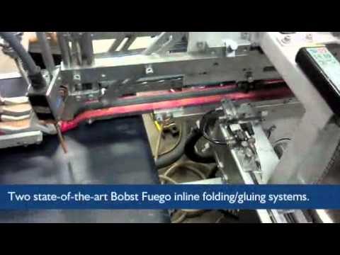Inline Folding/Gluing at Seidl's Bindery