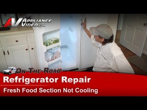 how to repair lg refrigerator not cooling