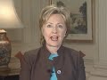 US Secretary of State Hillary Rodham Clinton delivers a message for Eid-ul-Fitr at the US Department of State, September 19, 2009. Go to www.state.gov for more video and text transcript.