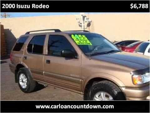 2000 Isuzu Rodeo Used Cars Phoenix AZ
