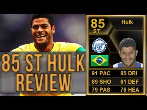 FIFA 13 | 85 IF HULK STRIKER Review & In-Game Stats | Ultimate Team