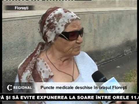 Puncte medicale deschise în orașul Florești