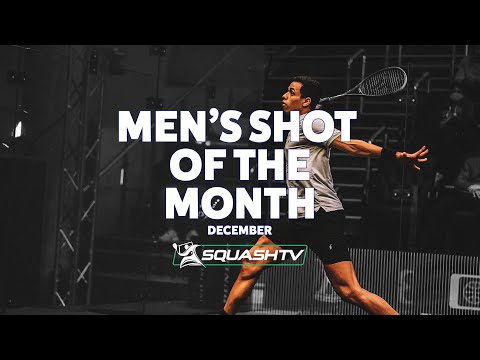 Squash: Shot of the Month - December 2021 - Men's
