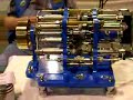 8 CYL, Crankless Michell, Slipper Plate, Model Air Engine