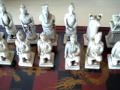 videos de Chinese Terracotta Warriors Chess Set