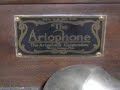at the request of some of my internet friends, here's a video of my 1920s artophone phonograph. there's no electricity involved: it's a hand-cranked spring-wound motor with all-acoustic reproduction. the record was recorded acoustically as well. the selection is 