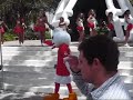 Sebastian dancing before UM-FIU pep rally