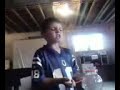 Ryan Breaking Pencil On Forehead