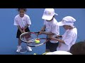MLC Tennis Hot Shots is the fun way for kids to learn how to play tennis. Smaller courts, nets, racquets and low-compression balls make learning easy and gives younger players the chance to serve, rally and score right from the first time they play.