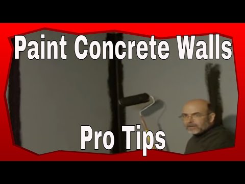 how to patch painted concrete