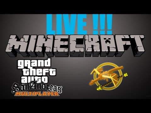 gta game - AlfyGame, LoreX , Getsuoh e Ema96 (se si scarica SAMP -.- ) presentano 2 ore circa di cazzeggio puro su SAMP e Hunger Games di MINECRAFT.Se questo live piace...