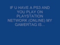 my psn gamertag my psn gamertag