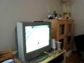 Abby plays tennis!!!! (...Wii...)