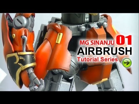 how to paint mg gundam
