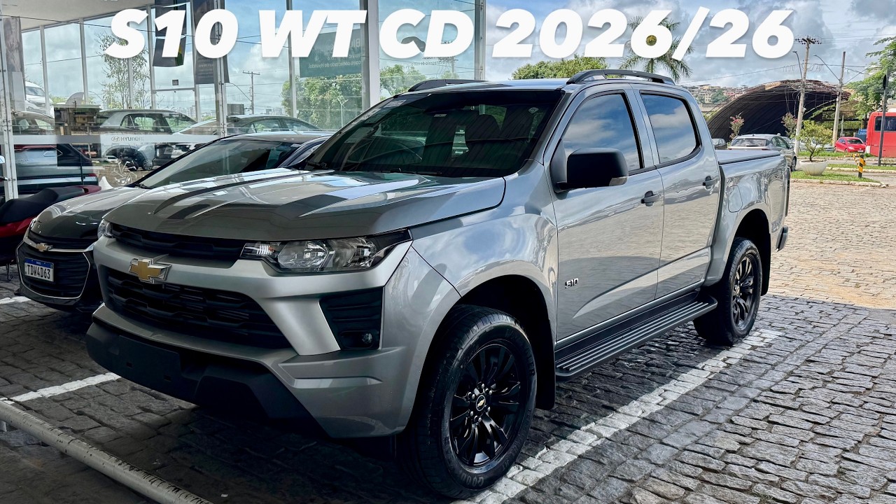 AVALIAÇÃO CHEVROLET S10 WT 2026 - AGORA MAIS SEGURA!!
