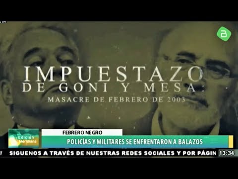 Policías Y Militares enfrentados En Bolivia FEBRERO NEGRO IMPUESTAZO  2003 - Archivo