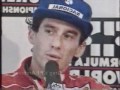 Ayrton Senna Admits Deciding to Take Prost Out