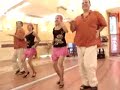 authantic latin dance.. Yaz akşamı Salsa dansı..