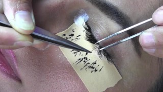 Eyelash extensions - 12mm curly .20