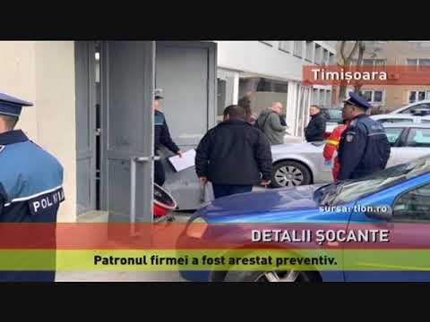 Patronul firmei de deratizare din Timișoara a fost arestat, ancheta merge mai departe