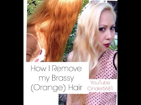 how to fix orange hair