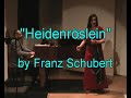 Schubert - Heidenröslein - Dorothea Fayne