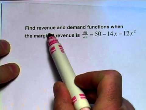 how to calculate marginal revenue