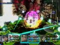 high quality, full battle available at:
http://files.filefront.com/ethereal_youtubeavi/;5171599;;/fileinfo.html

fayt 205
weap: divine avenger (7 x boots of prowess - 30%atk/def)
armor: valiant mail (full refine)
acc 1: victory trophy
acc 2: boots of prowess - 30%atk/def

cliff 202
weap: valorous gauntlet (7 x boots of prowess - 30%atk/def)
armor: valiant mail (full refine)
acc 1: boots of prowess - 30%atk/def
acc 2: boots of prowess - 30%atk/def

sophia 199
nothing worth mentioning

damage is determined by the difference between attack and defense. if defense is equal to or higher than attack, then damage will be 0. with all the 30% defense increments on cliff and fayt, they defense is really high. fate's was high enough that he wouldn't be killed but he was still easily interupted. i took control of cliff instead since he wouldn't be interupted. his defense was higher because of the extra boots of prowess.