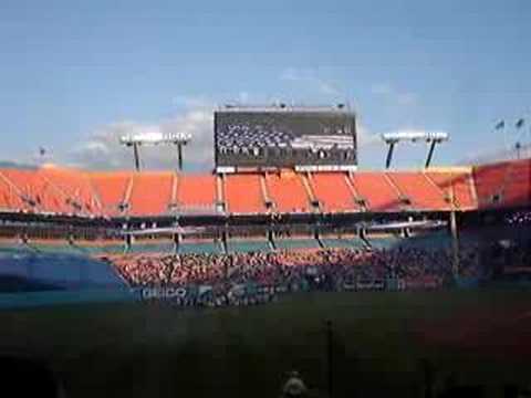 Florida Marlins - National Anthem on Opening Day