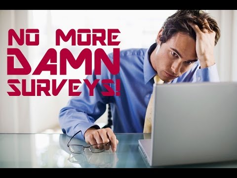 how to remove surveys