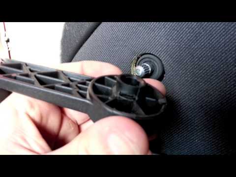 how to remove fiesta st door card