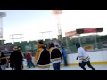 Winter Classic 2010 Skating on the Ice at Fenway!