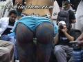 Girls in Bikinis getting body's painted