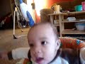Baby brother Marcus like attacks my camera -__-