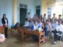 Tặng quà tại Nhà Xã hội xã Hiếu