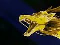 goku utiliza el golpe del dragon contra hildegan