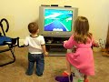 Kids on smart cycle