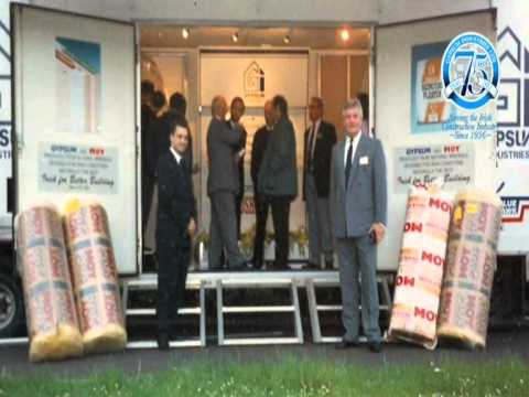 Gyproc Celebrate 75 Years Serving the Irish Construction Industry