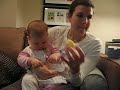 Audrey Eats First Apple