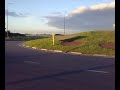 Sputnick and Joegst @ a roundabout doing kneedowns