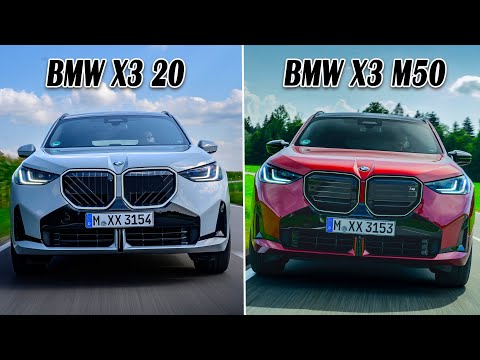 2025 BMW X3 M50 vs 2025 BMW X3 20 – Interior, Exterior, Drive