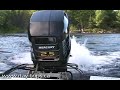 Mercury 2.5 EFI Outboard Race Motor on Charger