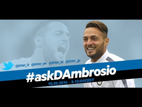 Live! #askDAmbrosio - chat in diretta con Danilo D'Ambrosio 10.10.2014
