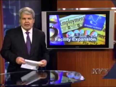 ky3news - KY3 News segment on the upcoming Brewer Science expansion near Rolla, Missouri.