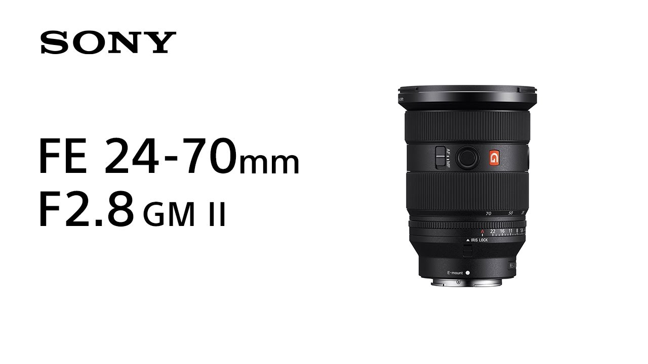 Sony FE 24-70mm F2.8 GM II Full-frame Standard Zoom G Master lens 