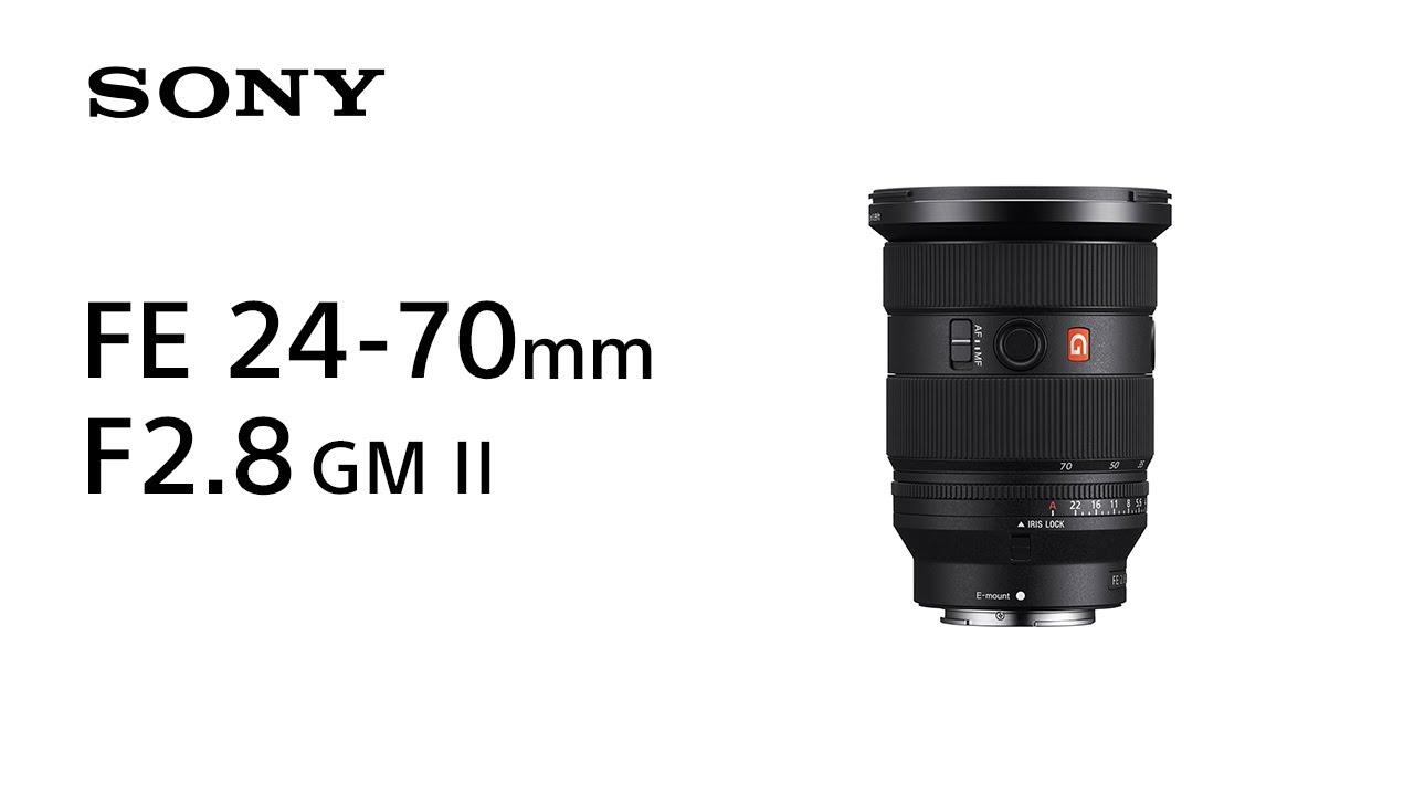 Sony FE 24-70mm F2.8 GM II Full-frame Standard Zoom G Master lens ...