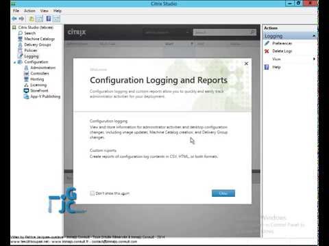 how to enable xendesktop logging