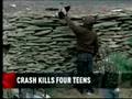 Crash kills 4 teens