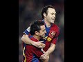 Andr�s Iniesta y Xavi Hernandez cracks