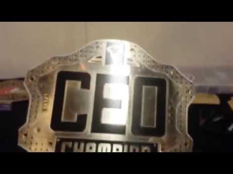 Making of the CEO national heavyweight world replica title belt
